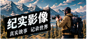 剧综影话与纪录主题画面